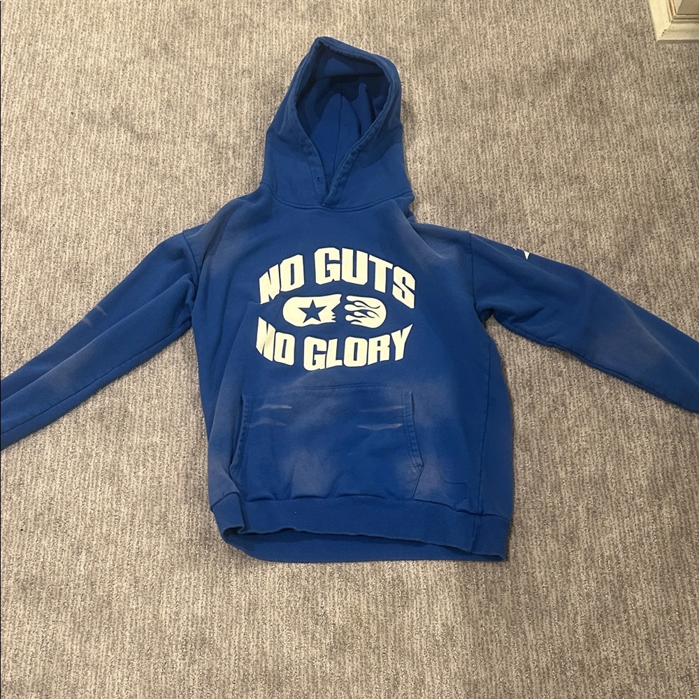 Mens medium blue hellstar hoodie
